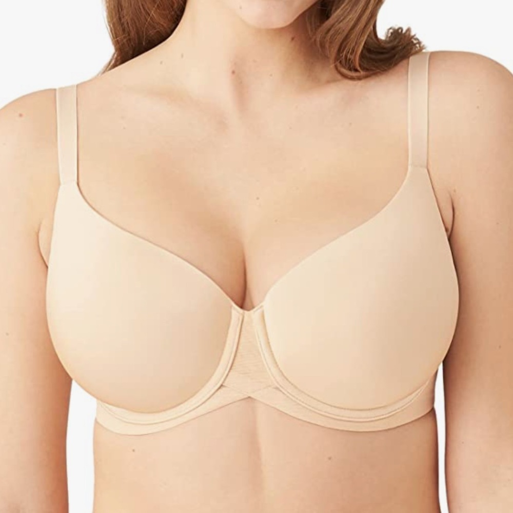 Used- Wacoal Women's Ultimate Side Smoother Underwire T-Shirt Bra